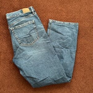 American Eagle 90’s low rise baggy jeans women’s size 10